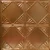 Tin Ceiling Tile - 24 in. x 24 in. - Pattern #18 - Copper Penny
