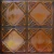 Tin Ceiling Tile - 24 in. x 24 in. - Pattern #18 - Copper Brushed Bronze
