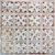 Tin Ceiling Tile - 24 in. x 24 in. - Pattern #21 - Copper Washed White
