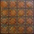 Tin Ceiling Tile - 24 in. x 24 in. - Pattern #21 - Copper Brushed Bronze
