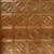 Tin Ceiling Tile - 24 in. x 24 in. - Pattern #19 - Copper Penny
