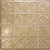 Tin Ceiling Tile - 24 in. x 24 in. - Pattern #19 - Royal Gold
