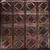 Tin Ceiling Tile - 24 in. x 24 in. - Pattern #19 - Oil Rubbed Bronze
