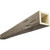 Timberthane Faux Wood Ceiling Beams - 4-Sided - Pecky Cypress + Rustic Taupe
