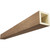 Timberthane Faux Wood Ceiling Beams - 4-Sided - Sandblasted + Toffee