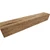 Timberthane Faux Wood Ceiling Beams - 4-Sided - Hand Hewn + Buttercream - Tilt View
