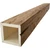 Timberthane Faux Wood Ceiling Beams - 4-Sided - Hand Hewn + Buttercream - Side View