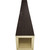 Timberthane Faux Wood Ceiling Beams - 4-Sided - Knotty Pine + Cherry - Front Face View