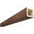 Timberthane Faux Wood Ceiling Beams - 4-Sided - Rough Cedar + Redwood