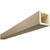 Timberthane Faux Wood Ceiling Beams - 4-Sided - Rough Cedar + Oatmeal
