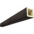 Timberthane Faux Wood Ceiling Beams - 4-Sided - Rough Sawn + Mahogany