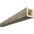 Timberthane Faux Wood Ceiling Beams - 4-Sided - Rough Sawn + Almond