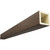 Timberthane Faux Wood Ceiling Beams - 4-Sided - Rough Cedar + Cedar Bark