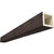 Timberthane Faux Wood Ceiling Beams - 4-Sided - Hand Hewn + Mahogany