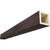 Timberthane Faux Wood Ceiling Beams - 4-Sided - Sandblasted + Mahogany