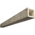 Timberthane Faux Wood Ceiling Beams - 4-Sided - Hand Hewn + Almond