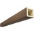 Timberthane Faux Wood Ceiling Beams - 4-Sided - Rough Cedar + Honey Wheat