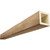 Timberthane Faux Wood Ceiling Beams - 4-Sided - Rough Sawn + Buttercream