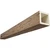 Timberthane Faux Wood Ceiling Beams - 4-Sided - Hand Hewn + Oatmeal