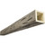 Timberthane Faux Wood Ceiling Beams - 4-Sided - Pecky Cypress + Almond