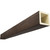 Timberthane Faux Wood Ceiling Beams - 4-Sided - Rough Cedar + Aged