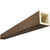 Timberthane Faux Wood Ceiling Beams - 4-Sided - Sandblasted + Honey Wheat