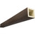 Timberthane Faux Wood Ceiling Beams - 4-Sided - Knotty Pine + Aged