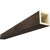 Timberthane Faux Wood Ceiling Beams - 4-Sided - Sandblasted + Aged
