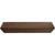 Timberthane Faux Wood Ceiling Beams - 4-Sided - Rough Sawn + Redwood - Front View