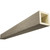Timberthane Faux Wood Ceiling Beams - 4-Sided - Sandblasted + Champagne Mist