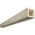 Timberthane Faux Wood Ceiling Beams - 4-Sided - Hand Hewn + Sand Dune
