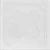 Coronado 20 in x 20 in Glue-up Styrofoam Ceiling Tile Pack - #R74 - Plain White (Unpainted)