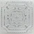 Bijou and Bee Bee 20 in x 20 in Glue-up Styrofoam Ceiling Tile Pack - #R126 - Old Black White