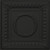 Faux Tin Ceiling Tile - #275  - Black