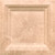 Deep Coffered - Faux Tin Ceiling Tile - Drop In - 24"x24" - #274 - Marbella