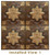 Large Snowflake - FAD Hand Painted Ceiling Tile - #CTF-003 - Installed View 1