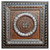 Laurel Wreath II - FAD Hand Painted Ceiling Tile - #CTF-004-2 