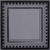 Faux Tin Ceiling Tile - #234 - Royal Black