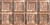Cubism - Shanko Copper Ceiling Tile - #320 - Solid Copper - 24"x48"