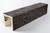 Faux Wood Beam - Hand Hewn + Espresso