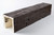 Faux Wood Beam - Hand Hewn + Espresso