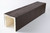 Faux Wood Beam - Rough Sawn + Espresso