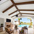Faux Wood Beam - Installed in Outdoor Patio

