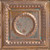 Victory - Shanko - Copper Ceiling Tile - #503 -  Aged Copper / Aged Lacquered Copper 