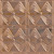 Diamond Jim - Copper Ceiling Tile - #303 - Aged Copper / Aged Lacquered Copper
