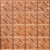 Tiny Tiptoe - Shanko - Copper Ceiling Tile - #209 - Lacquered Copper