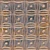 Daisy Quilt - Copper Ceiling Tile - #200 - Aged Copper / Aged Lacquered Copper 