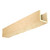 Faux Wood Beams - Hand Hewn + Primed