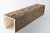 Faux Wood Beam - Hand Hewn + Light Walnut