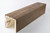 Faux Wood Beam - Rough Sawn + Light Walnut